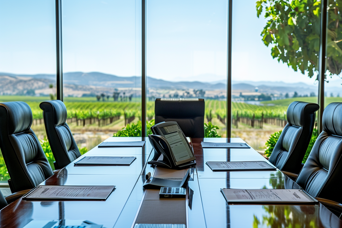 conference room vineyards